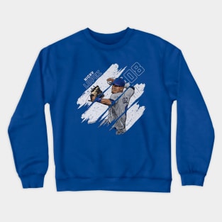 Nicky Lopez Kansas City Stripes Crewneck Sweatshirt